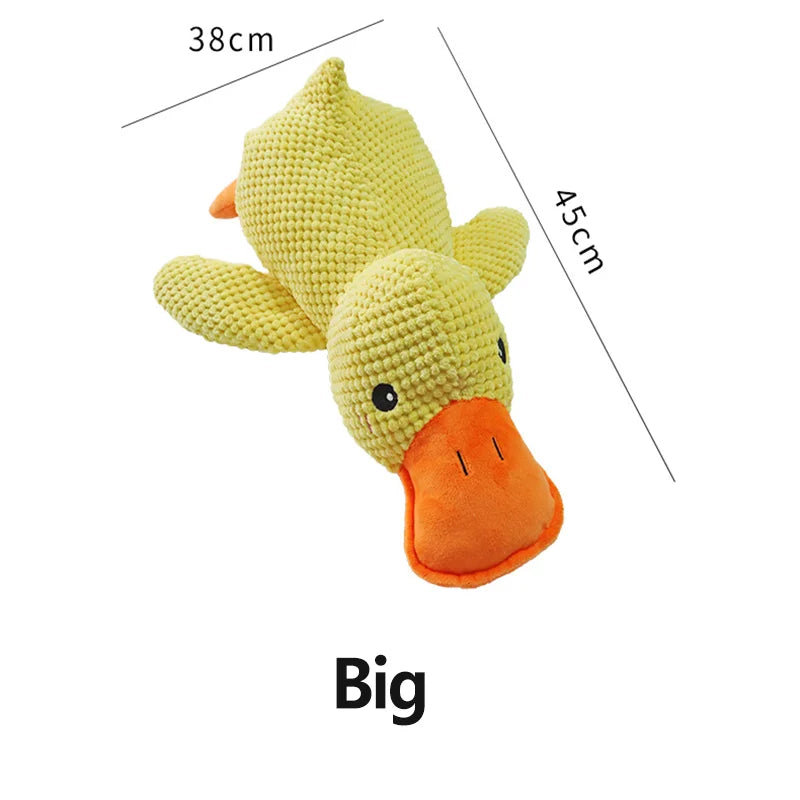 Dog Calming Duck Yellow Duck Dog Toys The Ducks Calming Pillow