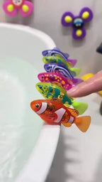 Pet Cat Toy LED Interactive Swimming Robot Fish Toy, Glowing