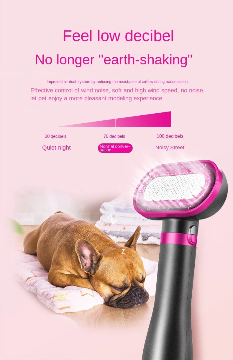 Pet Hair Dryer Dog Grooming Golden Retriever Hairdressing Dog