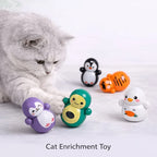 Self-Rolling Tumbler Cat Toy: Battery-Free, Automatically Rolls to