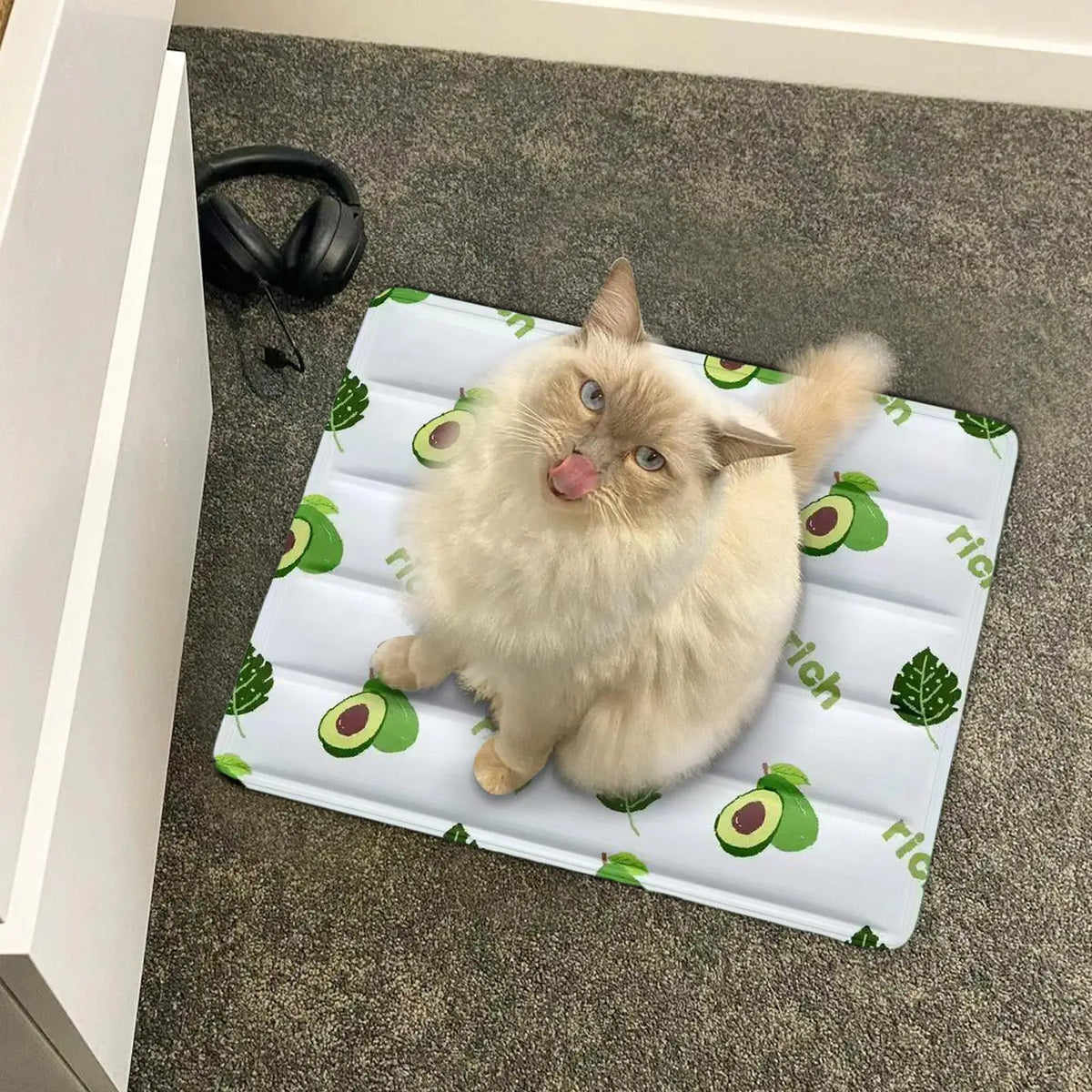 Dog Cooling Mat 30X40Cm Ice Bed Soft Reusable Floor Cushion Summer