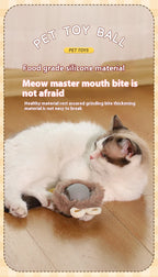 Cat Toys Intelligent Automatic Teasing Ball Silent Irregular