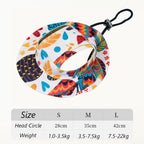 Pet Bucket Hat Summer Sun Cap Adjustable for Small Medium Dogs