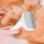 Pet Slicker Brush Self Cleaning Undercoat Deshedding Rake for Cats