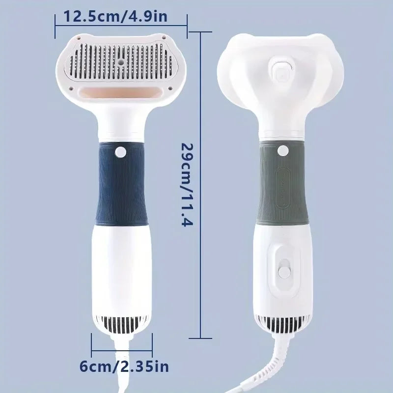 3In1 Pet Dog Dryer Quiet Dog Hair Dryers and Comb Brush Grooming