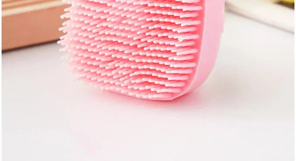 Pet Silicone Bath Foaming Massage Brush Bathroom Multifunctional