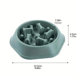Dog Slow Feeder Bowl Anti-Choking Food Bowl for Dogs Slow Eating