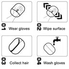 Double-Sided Pet Hair Remover Glove, Multi-Functional Pet Grooming