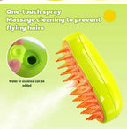 Cat Dog Steamy Brush Steam Brush Electric Sprayer for Massage Pet