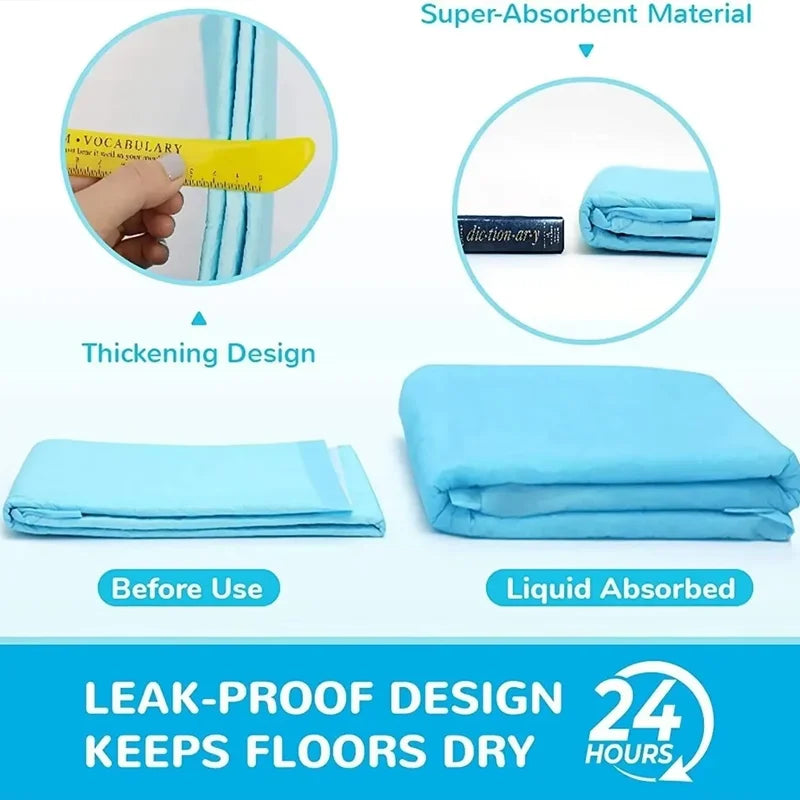 Super ABSorbent Pet Diaper Dog Thick Pee Pads Quickdry Disposable