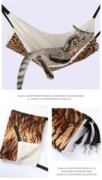 Plush Cat Hammock Autumn Winter Pet Mats for Cats Hamster