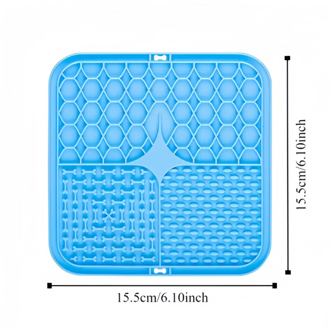 Pet Lick Silicone Mat with Suction Cup Slow Food Bowl Anti-Choking