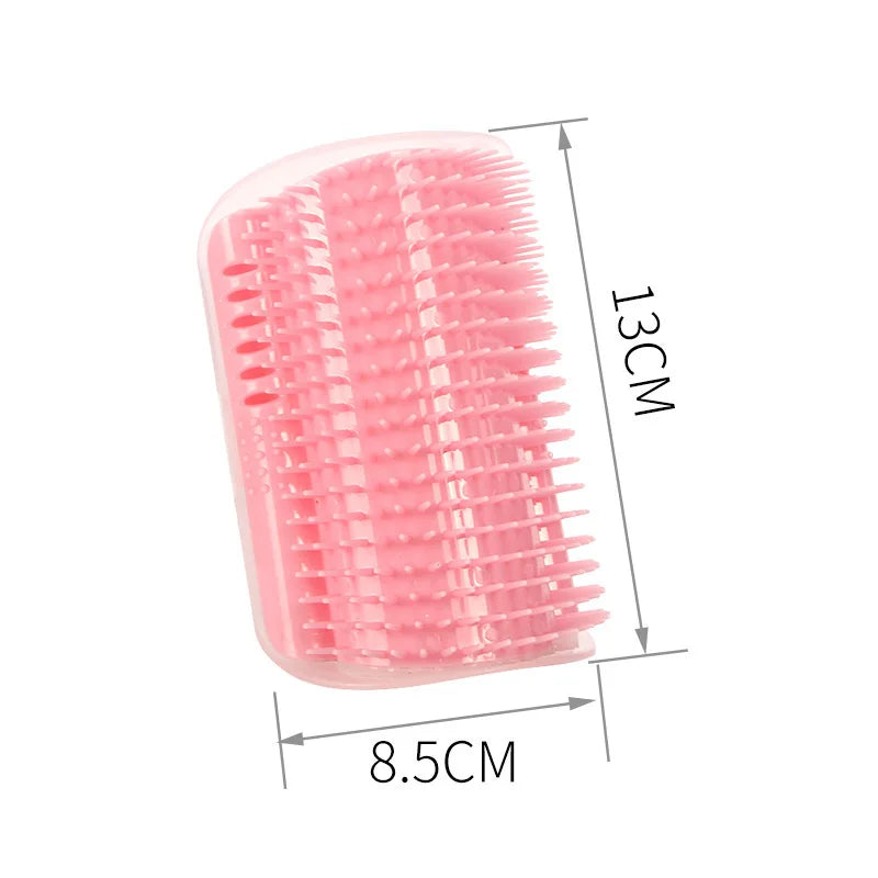 Massage Pet Cat Brush Corner Scrape Hair Removal Beauty Clean