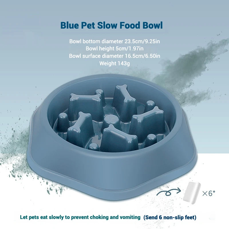 Dog Bowls Slow Feeder 1.5 Cups Slow Feeding Small Medium Breed