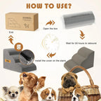 Ladder Dogs Pets Bone Handle Puppys Stairs Beside Sofa Bed Ramp