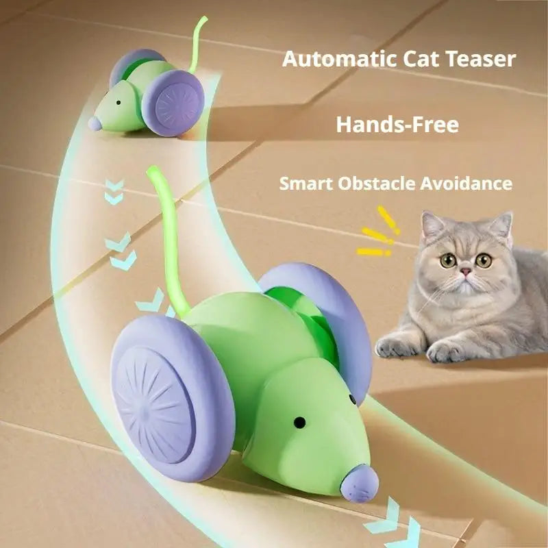 Smart Mouse Pet Cat Toy Interactive Toy Usb Rechargeable Automatic