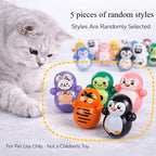 Self-Rolling Tumbler Cat Toy: Battery-Free, Automatically Rolls to
