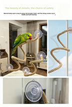 Bendable Bird Rope Perch Linen Climbing Toy Non Slip Grip with
