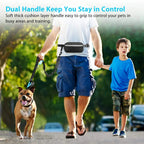 Adjustable Hands-Free Bungee Dog Leash