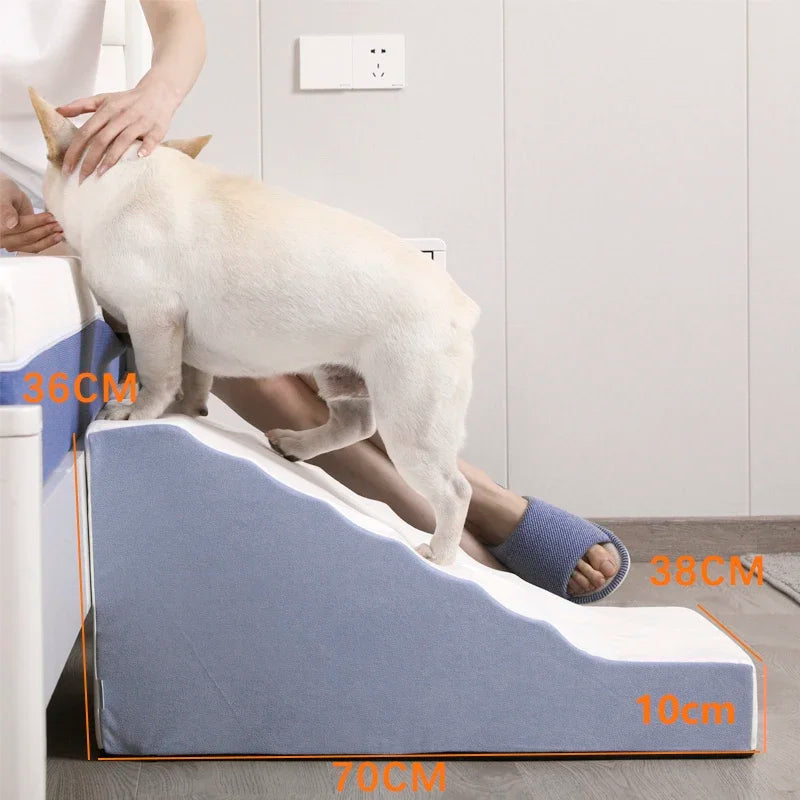 Dogs Stairs Bed Steps Protect Hip Bone Small Dog Anti-Slip Ladder