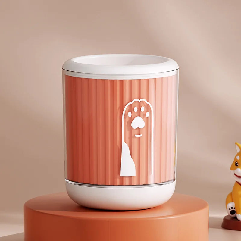 No-Wipe Pet Paw Cleaner Cup: Portable Dog & Cat Foot Washer with