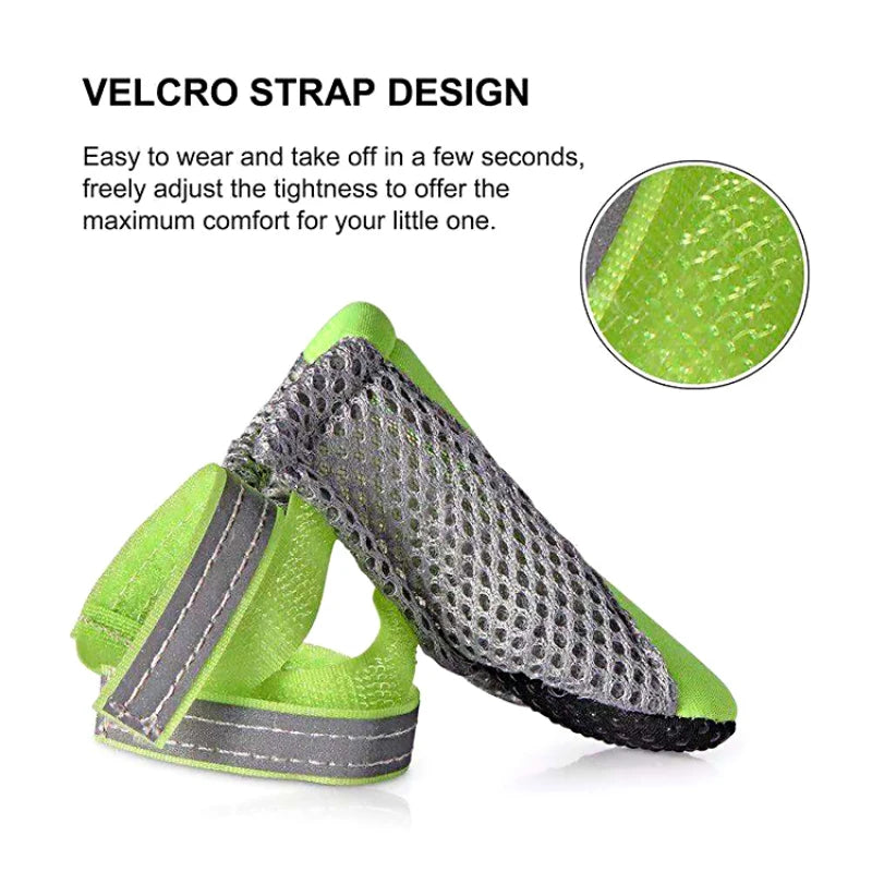 Breathable Waterproof Dog Shoes for Small Medium Dogs