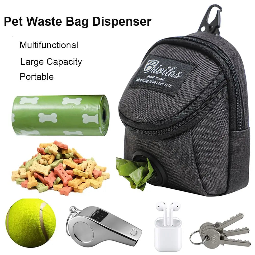 Portable Dog Waste Bag Dispenser & Holder
