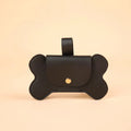 Faux Leather Portable Waste Bag Dispenser