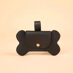 Faux Leather Portable Waste Bag Dispenser