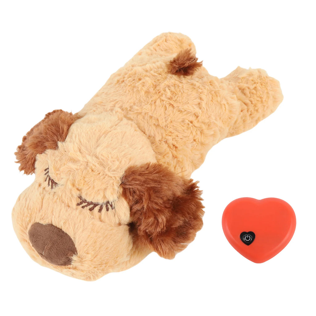 Heartbeat Puppy Toys Interactive Stuffed Animal Heartbeat Plush