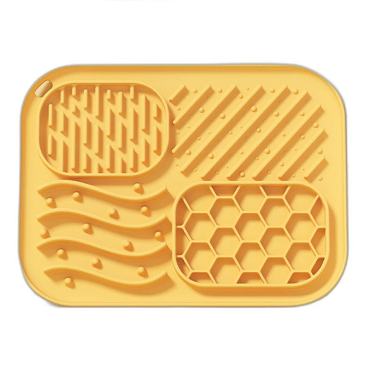 Pet Silicone Slow Feeder Licking Mat Dog Anti_Choke Suction Food