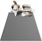 Cat Litter Mat, Honeycomb Double Layer Design, Eva Pad for Litter
