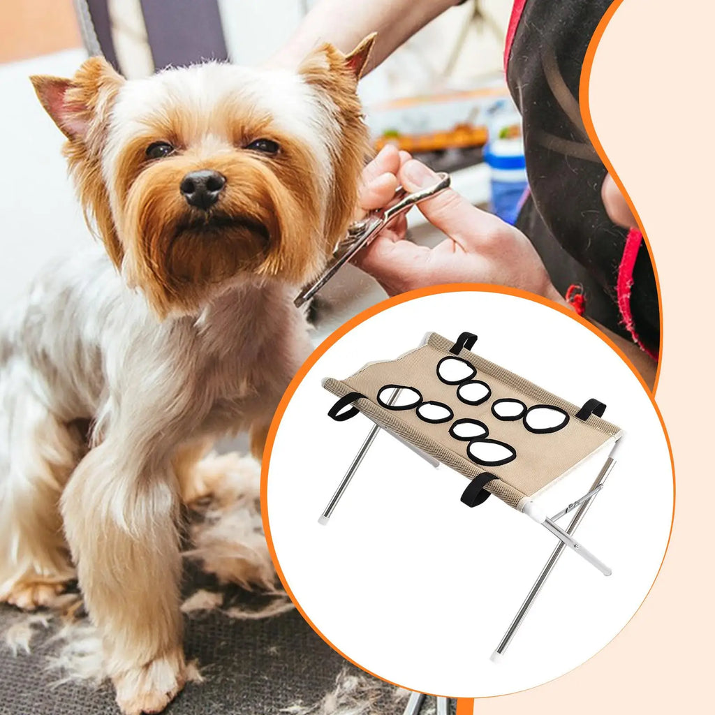 Pet Grooming Hammock Foldable Dog Grooming Table Hammock Helper