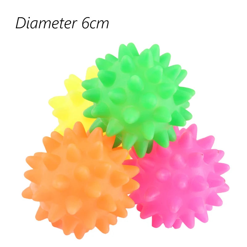 Diameter Pet Dog Ball Toys with Squeak for Small Dogs French