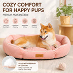 Dog Bed Orthopedic Plush Calming Sofa Pet Bed Donut Nest Soft