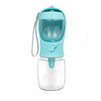 Portable Dog Cat Water Bottle With Storage Food And Water