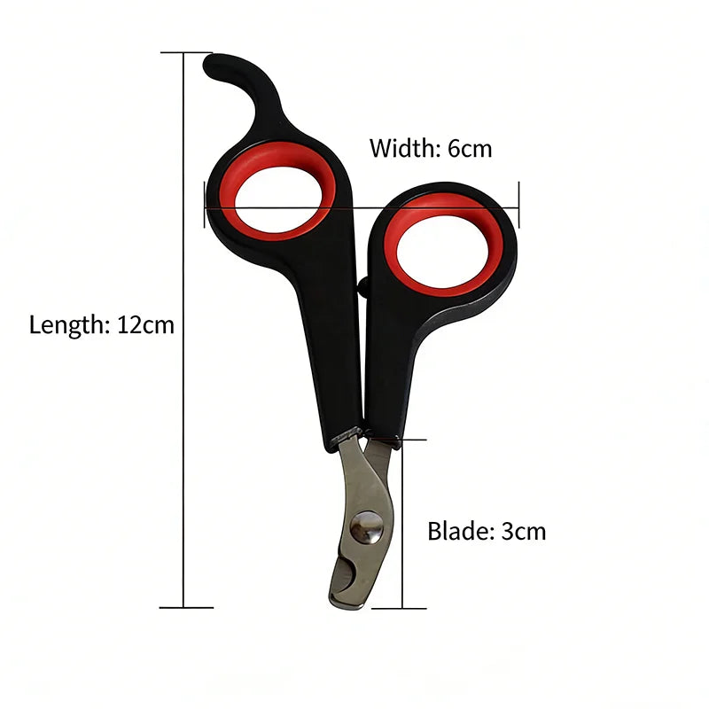 Professional Pet Nail Clipper Dog Cat Stainless Steel Sharp