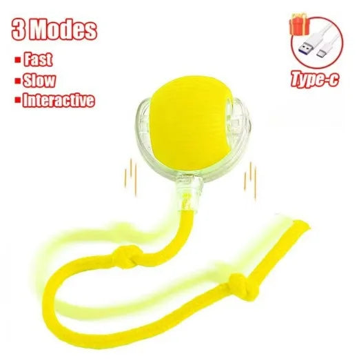 Smart Rolling Ball Cat Toy Interactive Self Play Bite Resistant