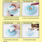 Dog Slow Feeder Lick Bowl Pet Licking Mat Breed Animals