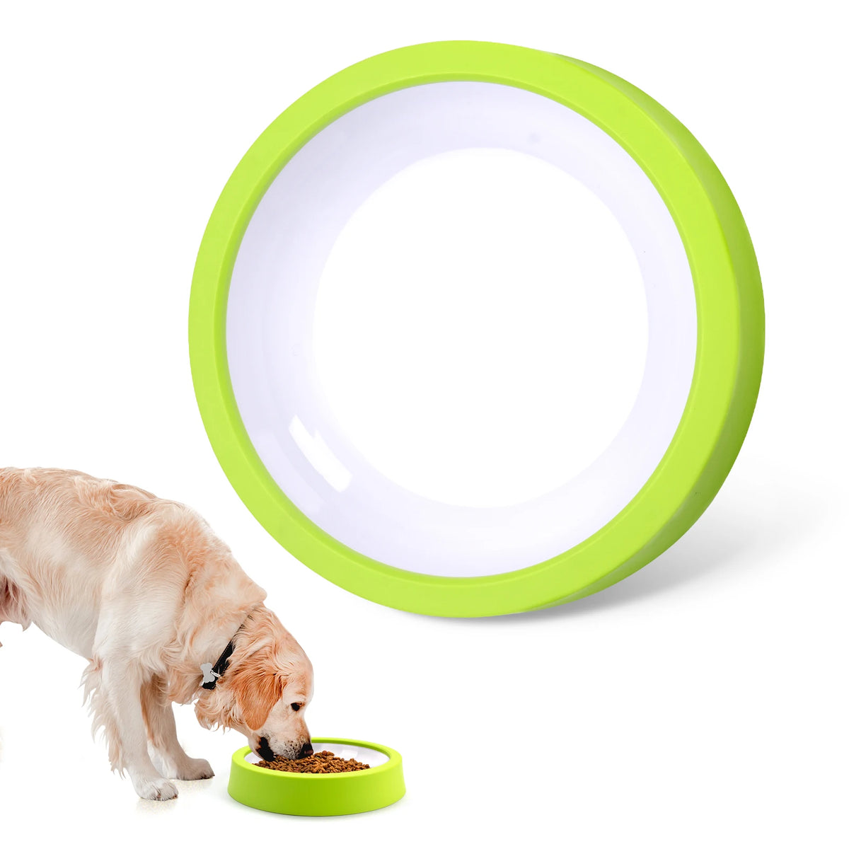 Pet Dog Slow Feeder Bowl Eco Dog Bowl Fun Non Slip Anti-Gulping