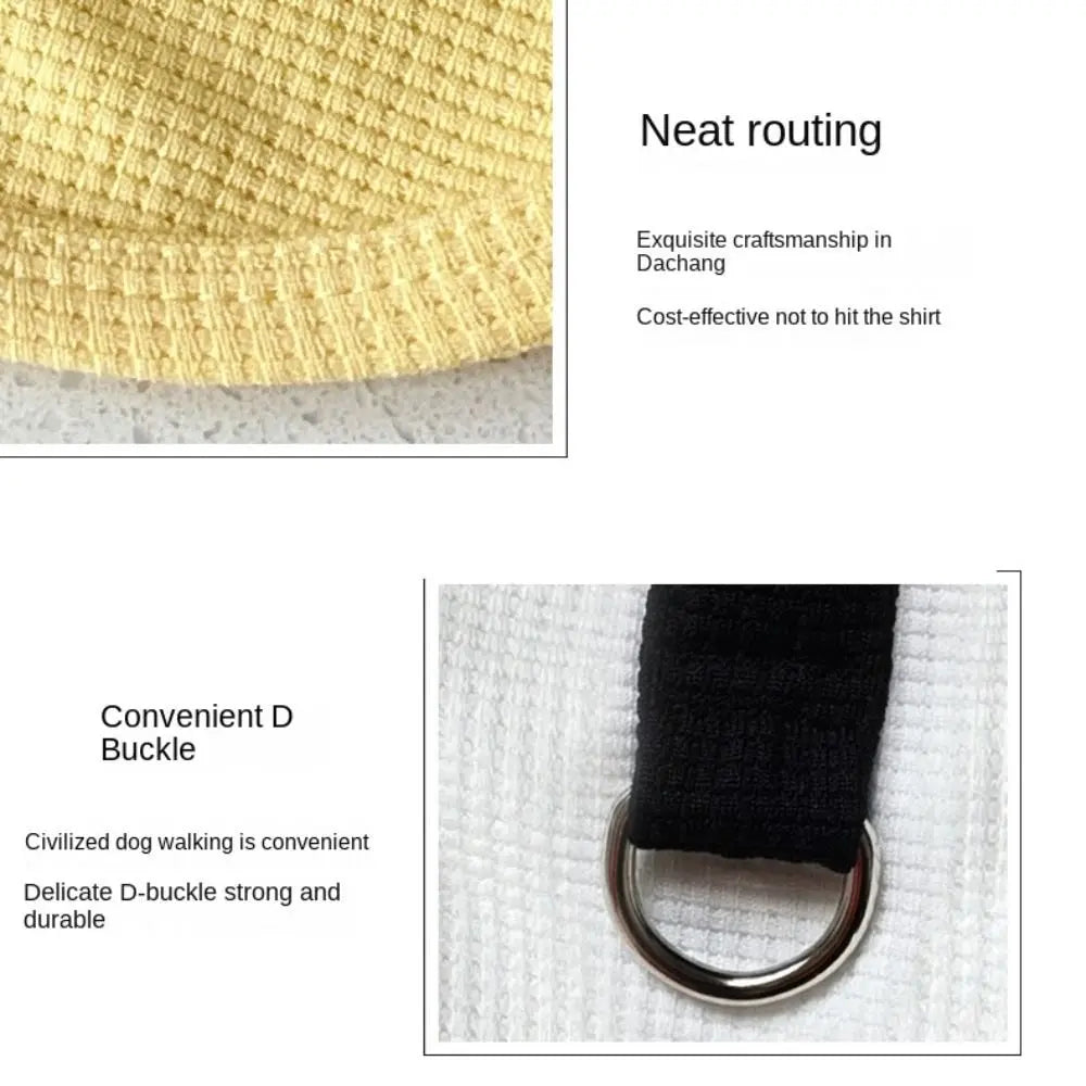 New Soft Cat Vest Cotton Elastic Dog Outfits Breathable Pet Cloths