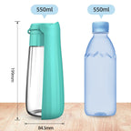 Portable Dog Water Bottle Dispenser For Small Large Dogs Foldable