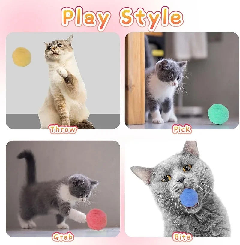 Creative Mini Shooting Gun Cat Toy Interactive Launch Training