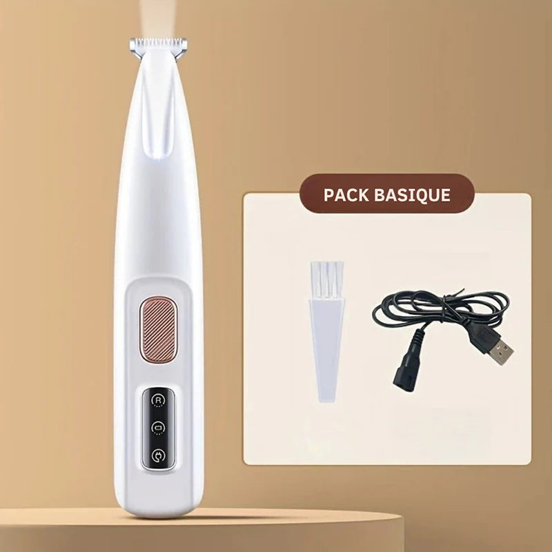 Electric Paw Trimmer for Dogs & Cats Quiet Rechargeable Clipper