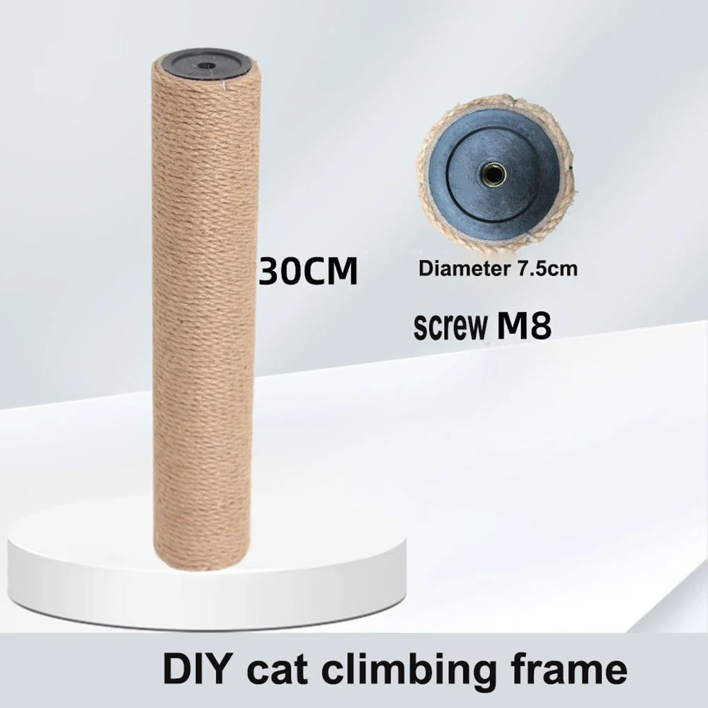 Diy Cat Climbing Tree Tower Replacement Parts | Sisal Rope