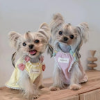 Pet Spring and Autumn Ice Cream Sleepwear Small Dog Teddy Clothing