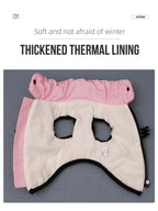 Comes with a Traction Ring, Pet Coat, Jacket, Three-Layer Thick