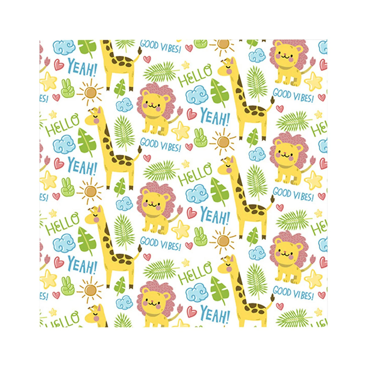 Cat Fixed Fabric Cartoon Printed Self-Adhesive Anti Scratch Anti