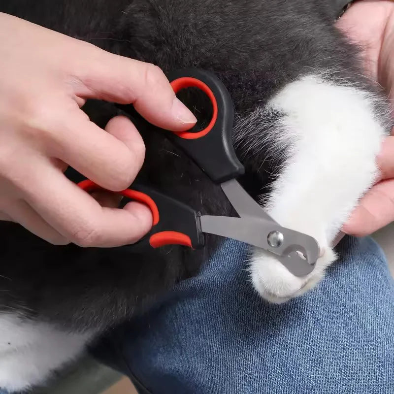 Professional Pet Nail Clipper Dog Cat Stainless Steel Sharp