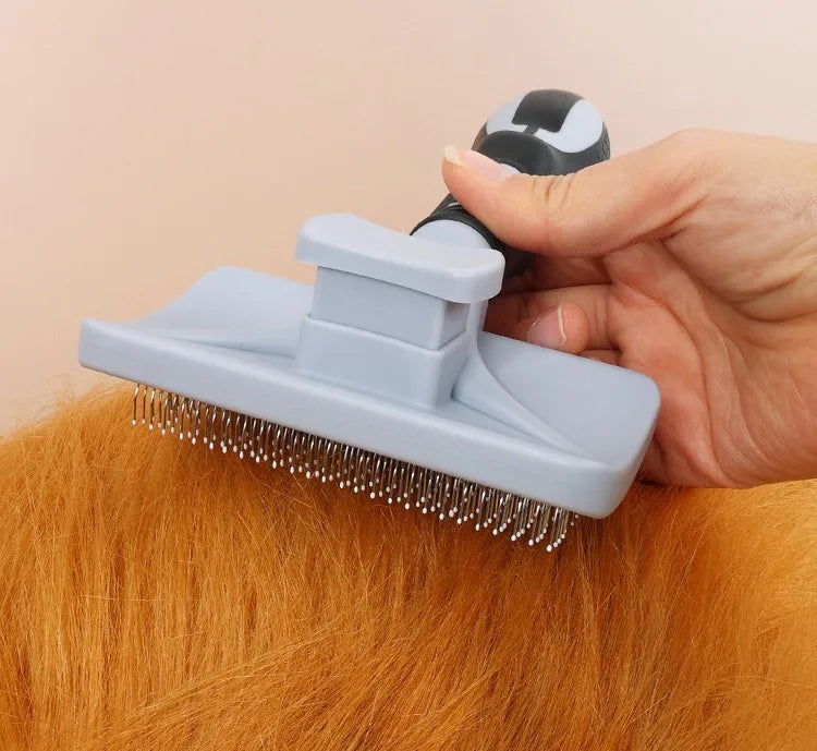 Dog Brush Massage Dogs Comb Automatic Pet Hair Remover Self